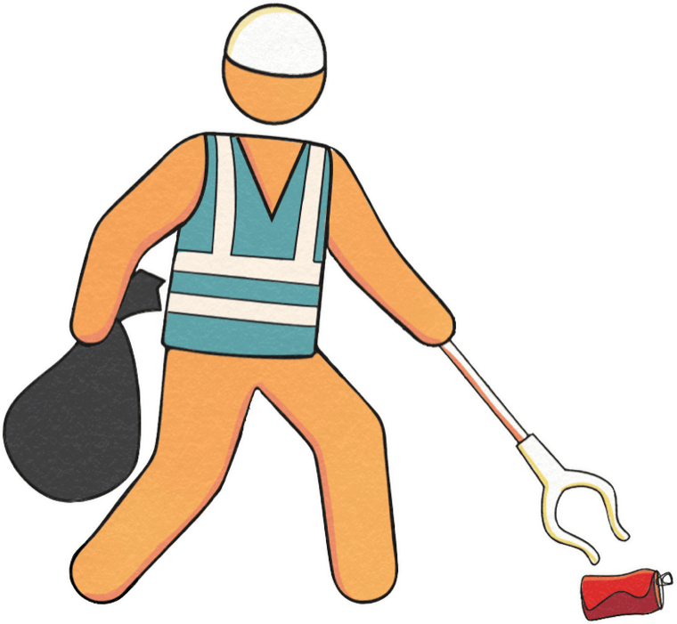 PureStreets volunteer figure